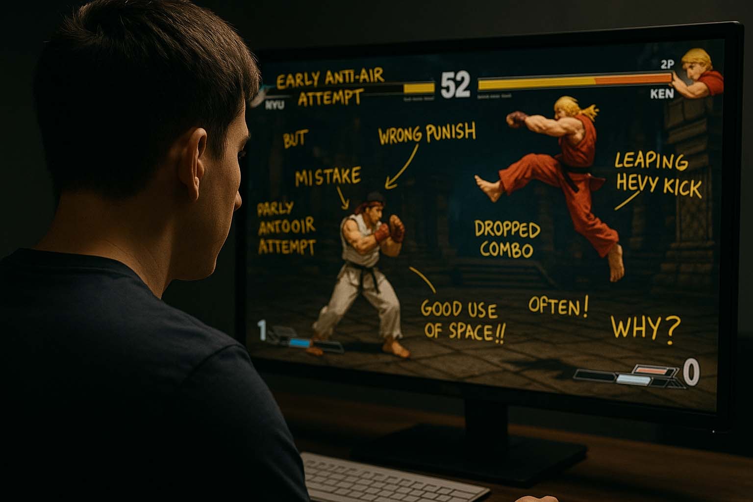 Fighting game strategies from Capcom tournaments